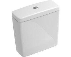 Villeroy & Boch O.novo duoblokreservoir + binnenwerk m. zijaansluiting links/rechts wit