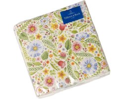 Villeroy & Boch Oster Accessoires Servet Cocktail - Spring Fantasy 'Flower' 20 stuks 25x25 cm