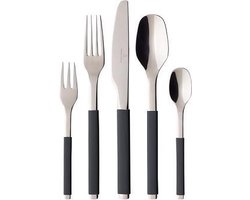 VILLEROY & BOCH - S+ - Bestekset 6 pers 30-dlg Cosy Grey