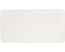Villeroy & Boch Serveerschaal Manufacture Rock - Wit - 35 x 18 cm