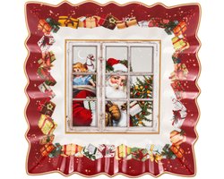 Villeroy & Boch Serveerschaal Toy's Fantasy Santa - 23 x 23 cm