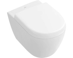 Villeroy & Boch Subway 2.0 wandcloset - diepspoel Compact Randloos DirectFlush 35.5x48cm - ceramic+ wit