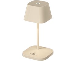 Villeroy & Boch | Tafellamp NEAPEL NANO| ivoor | Keramiek | 20 cm hoog | 6.5 doorsnee | indoor/outdoor | Oplaadbaar