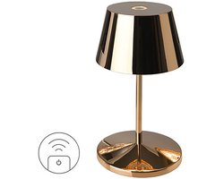 Villeroy & Boch| Tafellamp SEOUL RC | roségoud| oplaadbare tafellamp | Indoor-outdoor|