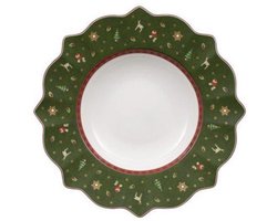 Villeroy & Boch Toy’s Delight Diep bord - 26 cm - Groen