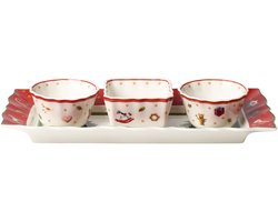 Villeroy & Boch Toy's Delight Dipset - 4-delig - 26 x 12 x 5 cm