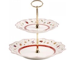 Villeroy & Boch Toy's Delight Etagère-  2-laags - 24 cm - Kerst