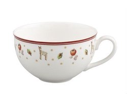 Villeroy & Boch Toy's Delight Koffiekop Kerst - 0.20 liter - Rood/wit