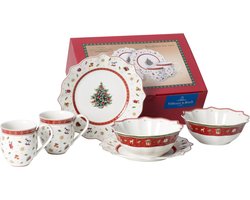 Villeroy & Boch Toy's Delight Ontbijtset voor 2 - 6 delig - Wit