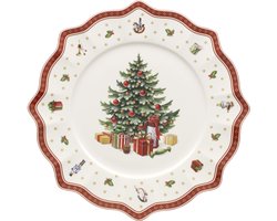 Villeroy & Boch Toy's Delight Plaatsbord Kerst - Wit/rood