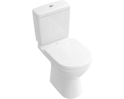 Villeroy en Boch O.novo combipack met zitting PK wit