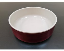 Villeroy en Boch Ovenschaal CADEAU tip Serveerschaal Ø19,7cm Vintage Bruin/crème Handbeschilderd