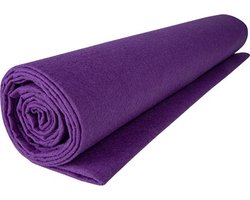 Vilt 100 x 300 cm 1 mm paars