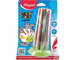 Viltstiften 12 Stuks Met Houder - Jungle Innovation