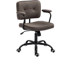 Vinsetto - Bureaustoel - Hoogteverstelbaar - Verstelbare rugleuning