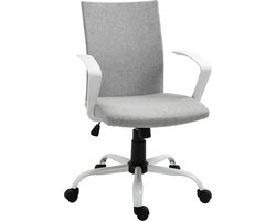 Vinsetto bureaustoel - kantoorstoel met kantelfunctie - grijs