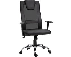 Vinsetto Kantoorstoel draaistoel in hoogte verstelbaar directiestoel ergonomisch bureaustoel 921-141