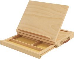 Vinsetto - tafelezel - 1 lade - 3 vakken - massief hout