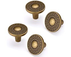 Vintage Antieke Keukenkast Handvatten - 4 Stuks - Meubels