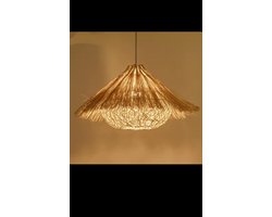 Vintage Bamboe Rotan plafondlamp voor woonkamer, slaapkamer, eettafel, keuken.