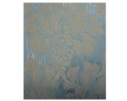 Vintage Barok Behang Beige Blauw Verouderd – Belmont 49620 Vliesbehang – 10,05 x 0,53 m