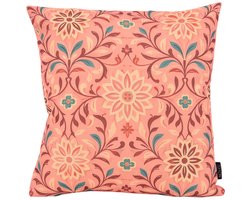 Vintage Bloom Roze Kussenhoes | 45 x 45 cm | Katoen/Linnen