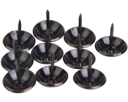 Vintage decoratieve meubelspijkers met ronde kop, gebruikt voor het vastzetten van wijnkasten, 100 stuks per verpakking, geschikt voor meubels.