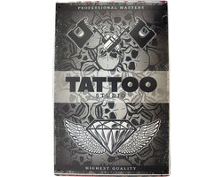 Vintage Retro Tinnen Bord Skulls En Diamond 20x30cm | Metalen Wandbord Voor Tattoo Shop Salon En Interieur | Retro Wall Art Voor Wachtruimte Balie Werkplek Of Etalage | Stoere Decoratie Voor Tatoeage Studio Piercing Shop En Man Cave