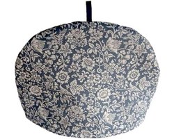 Vintage theepot warmhouder van katoen, landelijke stijl met bloemenprint, dubbel geïsoleerd en decoratief voor optimale warmtebehoud