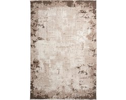 Vintage Vloerkleed | Tapijt | Olivo | Abstract | Beige | 200x290 cm