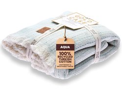Vintage Woonplaid van 100% Katoen 150 x 200 cm Zacht en Decoratief