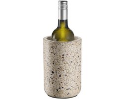Vintro Living TERRAZZO – Wijnkoeler – Beige Flessenkoeler – Meubelvriendelijke Onderkant – Stijlvol Design
