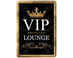 Vip Lounge Metalen Postcard 10 x 14 cm