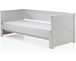 Vipack Bed paneel uitschuifbaar Pino - 90 x 200 cm - wit