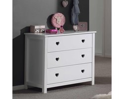 Vipack Commode Amori - 90 x 85 x 50 cm - wit