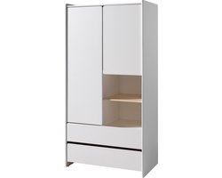 Vipack Kast Kiddy - 90 x 180 x 55 cm - wit