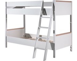 Vipack Stapelbed Londen - 90 x 200 cm - wit