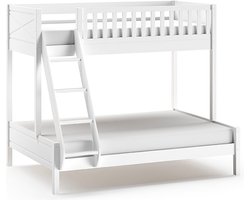 Vipack Stapelbed Scott 3-persoons - 140 + 90 x 200 cm - wit