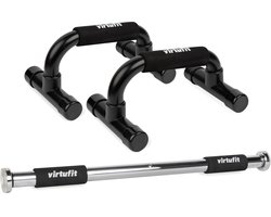 VirtuFit Combideal: Optrekstang + Opdruksteunen