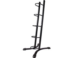 Virtufit - Medicijnbal Rek - Gewichtsbal - Krachtbal - Trainingsbal - Wall Ball Rack - Houder voor 5 Medicijnballen