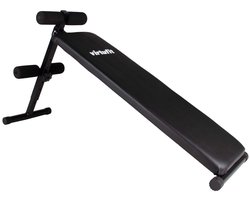 VirtuFit Verstelbare Ab Bench - Buikspierbank - 5 posities - Eenvoudig opbergen - Buikspiertrainer - Fitnessbank - Sit Up Bank - 2 jaar garantie - Meer stabiliteit - Comfortabel ligvlak - Extra ondersteuning