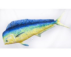 Vis Kussen - Goudmakreel - Sierkussen - Sierkussens - 112 cm