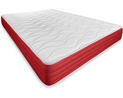 Visco-elastisch Lite Matras 135x190 cm - Stevig, Comfortabel en Omkeerbaar voor Zomer en Winter