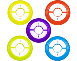 Visdraad Spoelen - Hengeldraad Houders - Visserij Organisatie - Volledige Draadbescherming - Set van 5 - Multicolor