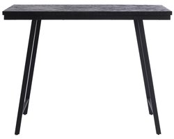 Visgraat Hoge Tafel - Zwart - 140 cm - Bazar Bizar