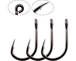 Vishaken - met Oog - 100 stuks - 10 Maten - Hengelsport Accessoires