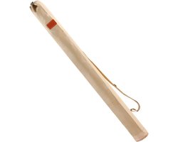 Vishengeltas met Schouderriem - Lange Hengeltas met Grote Capaciteit - Canvas VisKoffer in Geel (1,3 m)