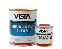 Vista Aqua 2K Pu Clear Glans - 1KG