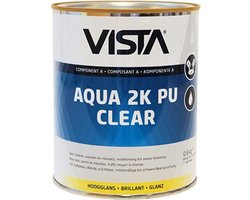 Vista Aqua 2K Pu Clear Glans - 5KG