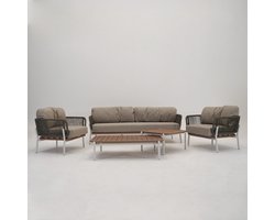 Vita Andorra loungeset 5 delig